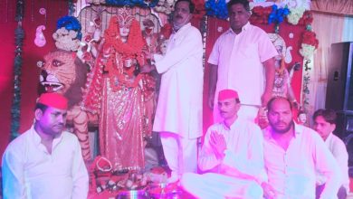 Photo of वीरसेन यादव ने माँ जगदम्बा के चरणों का पूजन कर,जागरण का किया शुभारंभ