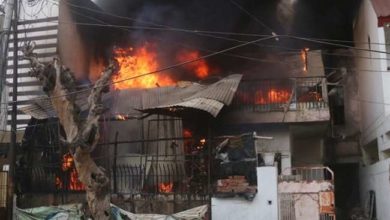 Photo of रतनलाल नगर में टेंट हाउस के गोदाम में भीषण आग, खाली कराए गए पड़ोस के घर