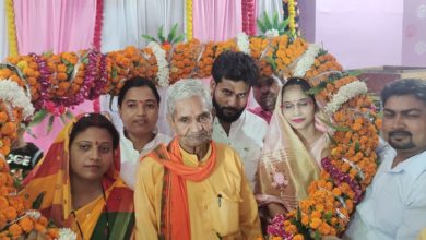 Photo of जिला पंचायत सदस्य प्रत्याशी ने पदाधिकारियों का किया स्वागत