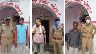 Photo of किशनपुर पुलिस ने तीन वारंटी गिरफ्तार कर भेजा न्यायालय