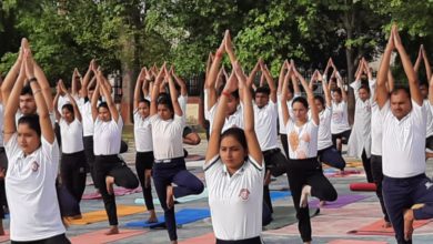 Photo of सीएसजेएमयू के योगाभ्यास कार्यक्रम में छात्रों में दिखा उत्साह  