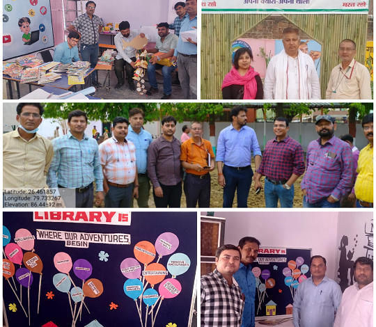 एसआरजी एआरपी ने परिषदीय विद्यालय परौंख के पुस्तकालय को किया रूपांतरित कक्षा कक्षों में लगाए टीएलएम 1 photo 4 1