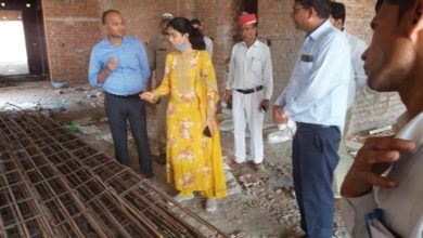 Photo of सीडीओ सौम्या ने रनियां नगर पंचायत भवन निर्माण कार्य एवं अस्थाई संचालित रनियां नगर पंचायत कार्यालय का किया निरीक्षण, दिये निर्देश