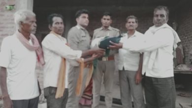 Photo of हाईटेंशन लाइन से टकराया राष्ट्रीय पक्षी मौके पर हुई मौत 