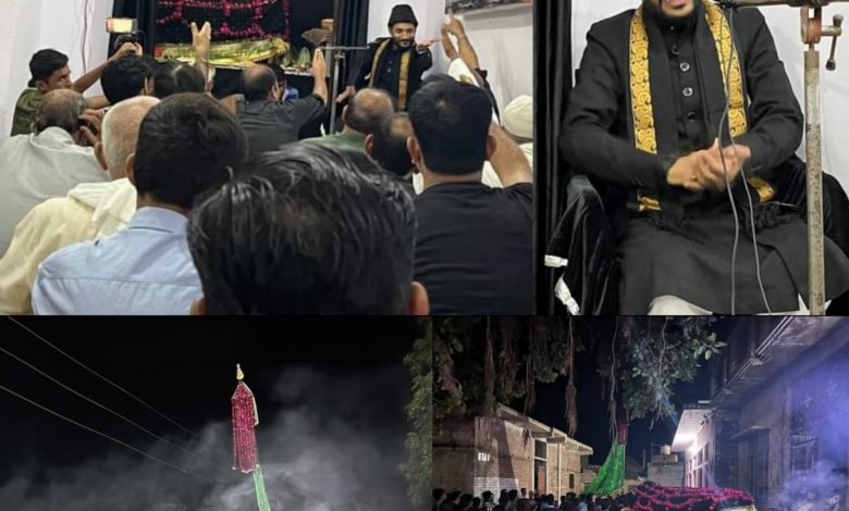 हैदरपुर में जनाब अहमद रजा (परवेज) साहब के यहां इमामे सज्जाद का प्रोग्राम संपन्न 3 IMG 20220824 WA0082