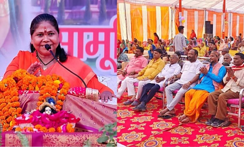 जब जब पृथ्वी पर अत्याचार बढ़ता है तब भगवान जन्म लेते हैं : साध्वी निरंजन ज्योति 1 photo 12 1 1