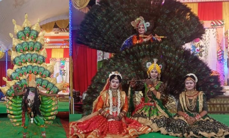 मनमोहक झांकियों की प्रस्तुति देखकर लोग हुए भाव विभोरित 3 photo 7 1