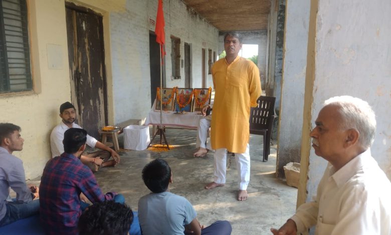 संघ का गुरू भगवा ध्वज हजारों वर्षों से प्रेरणा का प्रतीक- रवि 1 f87de98b f8aa 4c71 9154 364db4309ec0