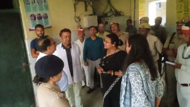 Photo of जिलाधिकारी ने रसूलाबाद सामुदायिक स्वास्थ्य केंद्र का किया औचक निरीक्षण