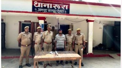 Photo of हत्या के मामले में वांछित आरोपी गिरफ्तार