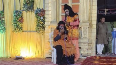 Photo of अकबरपुर रामलीला में सूपनखा के अंग भंग व सीताहरण का मंचन देख दर्शक हुए आनंदित 