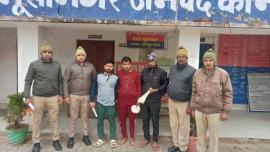 Photo of मूसानगर: 10 किलो प्रतिबंधित मांस सहित तीन गिरफ्तार, दो फरार
