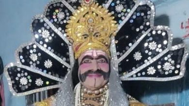 Photo of अपने गांव के मंच से रावण अभिनय का करेंगे समापन, सुप्रसिद्ध रावण अभिनेता अवध दीक्षित