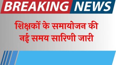 Photo of परिषदीय शिक्षकों के समायोजन की नई समय सारिणी जारी