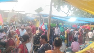Photo of घाटमपुर के कुष्मांडा देवी मंदिर में लगा कार्तिक पूर्णिमा के अवसर पर लगा एकदिवसीय मेला