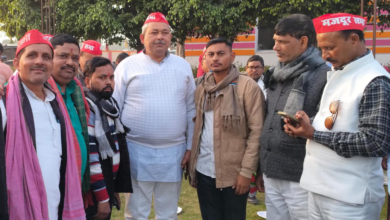 Photo of कानपुर नगर में मजदूर सभा जिलाध्यक्ष ने प्रदेश अध्यक्ष का किया भव्य स्वागत