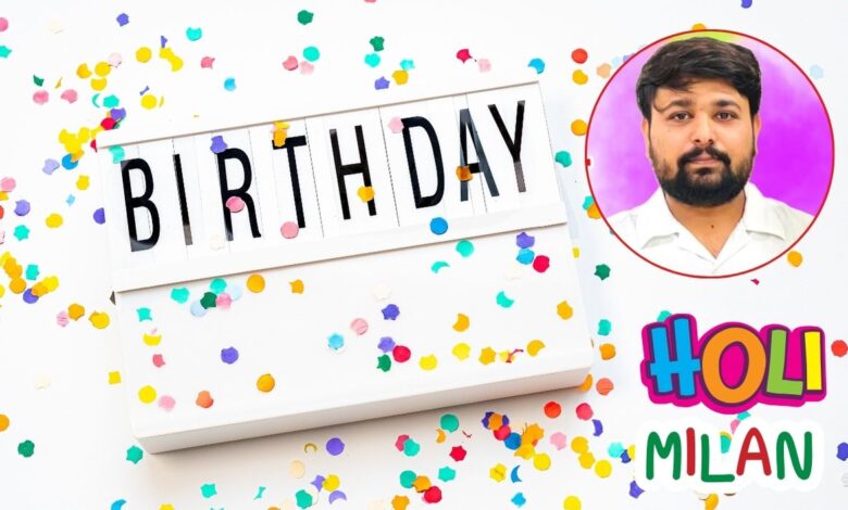 1 अप्रैल: केशवपुरम में सौरभ सौजन्य के जन्मदिन और होली मिलन का रंगारंग उत्सव 3 holi 4