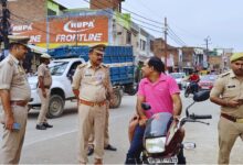 Photo of SP के निर्देश पर सख्त चेकिंग अभियान: हेलमेट और ट्रिपल राइडिंग पर पुलिस की पैनी नजर