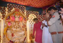 Photo of गणेश चतुर्थी: कानपुर देहात के एसपी ने कहिंजरी में की पूजा, सुरक्षा व्यवस्था का लिया जायजा