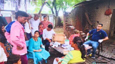 Photo of कानपुर देहात: ग्राम पंचायत ककलापुर में लगा स्वास्थ्य शिविर