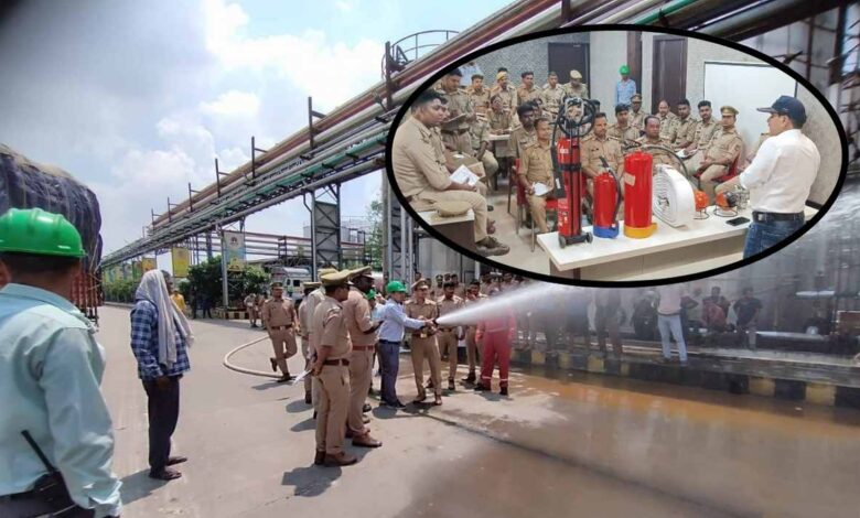 रनियां स्थित मयूर फैक्ट्री में फायर सेफ्टी मॉक ड्रिल का आयोजन 2 rniya