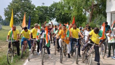 Photo of कानपुर देहात में ‘संडे ऑन साइकिल रैली’ का आयोजन, 60 बच्चों ने राष्ट्रीय खेल दिवस पर लिया हिस्सा