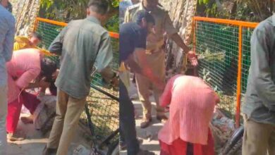 Photo of कानपुर देहात: रसूलाबाद कोतवाली परिसर में भिड़ीं दो महिला दुकानदार