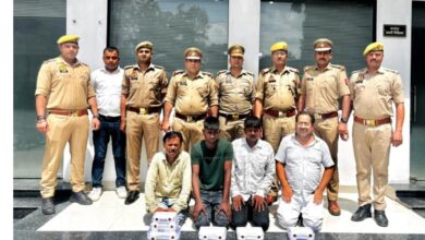 Photo of चोरी की घटना का पुलिस ने किया खुलासा चार आरोपी गिरफ्तार