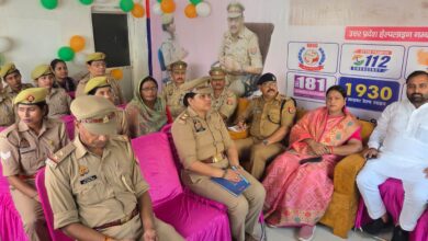 Photo of भोगनीपुर में जिलाध्यक्ष रेणुका सचान ने मिशन शक्ति केंद्र का फीता काटकर किया शुभारंभ