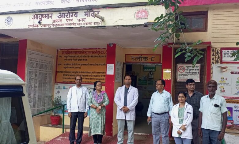 कानपुर देहात: जन आरोग्य मेले में 2,155 मरीजों का इलाज, आयुष्मान आईडी कार्ड भी बने 1 photo 12 1 1