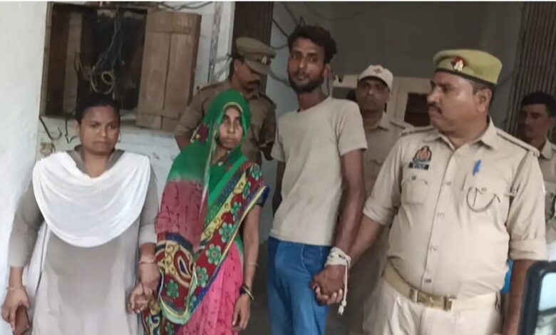 प्रेम-प्रसंग में भांजे और मामी ने मिलकर की हत्या, 10 महीने बाद हुआ खुलासा 3 sachendi 1