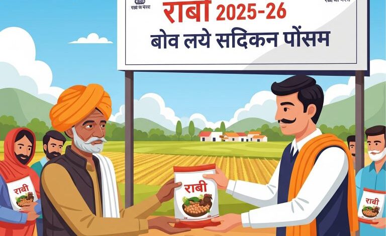 कानपुर देहात : रबी 2025-26: किसानों को मिलेगा मुफ्त दलहनी बीज मिनीकिट 1 रबी फसल