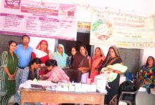 Photo of मलासा में स्वस्थ नारी सशक्त परिवार के तहत स्वास्थ्य शिविर का आयोजन