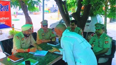 Photo of नवागत थानाध्यक्ष हरमीत सिंह ने संभाला अकबरपुर थाने का चार्ज