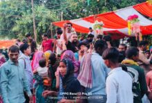 Photo of कथा समापन के बाद महा प्रसादी का हुआ वितरण, भक्तो ने बढ़ चढ़कर लिया हिस्सा