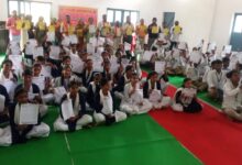 Photo of स्वाबलंबी भारत अभियान के अन्तर्गत राम स्वरूप ग्रामोद्योग इण्टर कॉलेज पुखरायां में स्वदेशी जागरण मंच की कार्यशाला आयोजित हुई