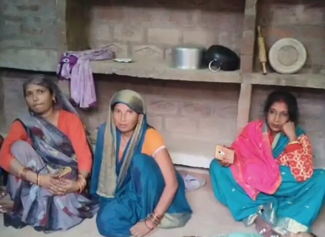 कानपुर देहात में नवविवाहिता की संदिग्ध मौत के बाद रसूलाबाद पुलिस जांच करती हुई।