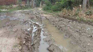 Photo of फतेहपुर: ‘कीचड़ का जाल’ बना बबुंरार का मुख्य मार्ग, सालभर से जर्जर रास्ते पर फिसल रहे बच्चे