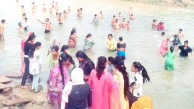 Photo of कानपुर देहात: कार्तिक पूर्णिमा के अवसर पर दुर्वासा ऋषि आश्रम घाट पर श्रद्धालुओं ने लगाई आस्था की डुबकी