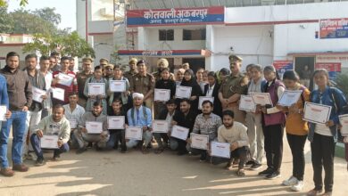 थाना अकबरपुर में 'SPEL' का द्वितीय चरण संपन्न, युवाओं को मिला पुलिस व्यवस्था का व्यावहारिक अनुभव 5 Photo of थाना अकबरपुर में ‘SPEL’ का द्वितीय चरण संपन्न, युवाओं को मिला पुलिस व्यवस्था का व्यावहारिक अनुभव