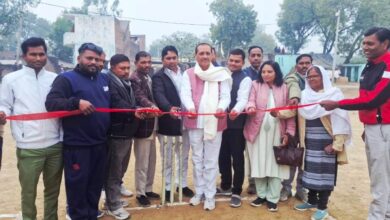 Photo of कानपुर देहात: बरौर में 10 दिवसीय जिला स्तरीय क्रिकेट प्रतियोगिता का संजय सचान ने फीता काटकर किया शुभारंभ