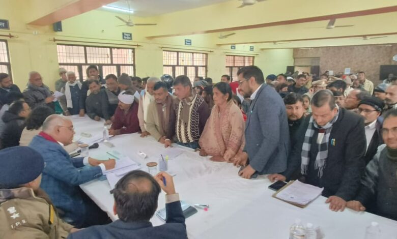 संपूर्ण समाधान दिवस नरवल कानपुर नगर