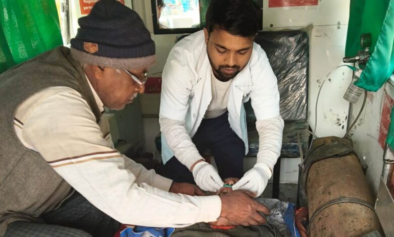 108 एंबुलेंस जीवन रक्षक सेवा