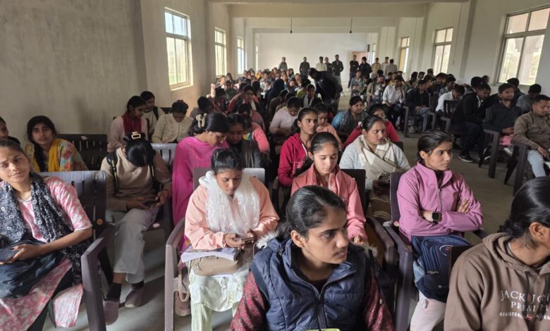 कुंज बिहारी लाल महाविद्यालय रोजगार मेला