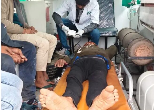 कानपुर देहात में दूध टैंकर की टक्कर से बाइक सवार दो घायल,एक की हालत नाजुक 1 photo 1 1 1