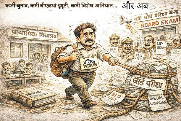 यूपी बोर्ड परीक्षा ड्यूटी
