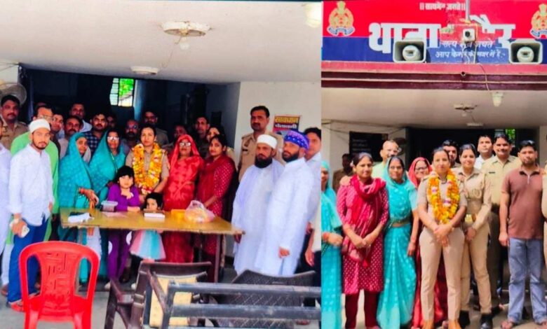 कानपुर देहात: थाना प्रभारी अमिता वर्मा के स्थानांतरण पर दी गई भावभीनी विदाई,दिखीं भावुक 1 अमिता वर्मा की विदाई समारोह