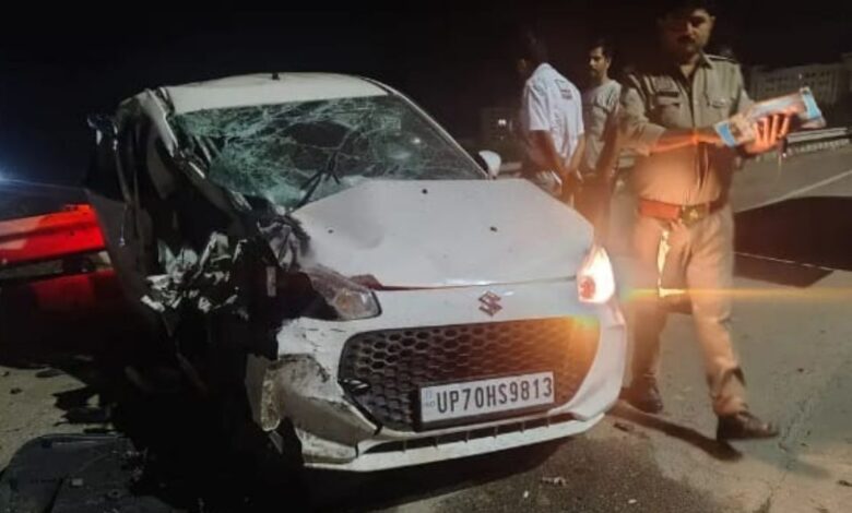 कानपुर देहात में भीषण सड़क हादसे में कार सवार दो की मौत