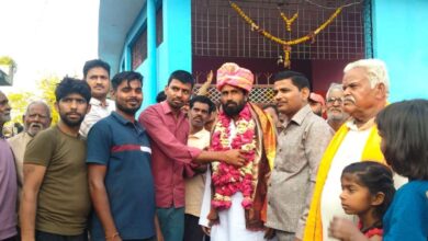 Photo of कानपुर देहात: स्वरूपपुर के लाल जयकुमार बबलू भारती का पैतृक गांव में ऐतिहासिक स्वागत