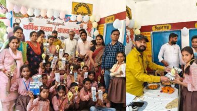 Photo of कानपुर देहात: परिषदीय विद्यालयों के बच्चों में छिपी है असीमित प्रतिभा, खंड शिक्षा अधिकारी ने थपथपाई मेधावियों की पीठ
